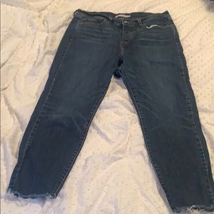 Levi’s skinny wedgie jeans size 16w